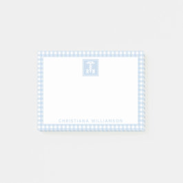 Bloco De Notas Nurse Registrada de Padrão de Xadrez Personalizado