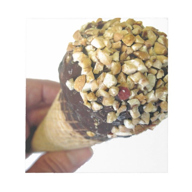 Bloco De Notas Nutty Sorvete Cone (Frente)