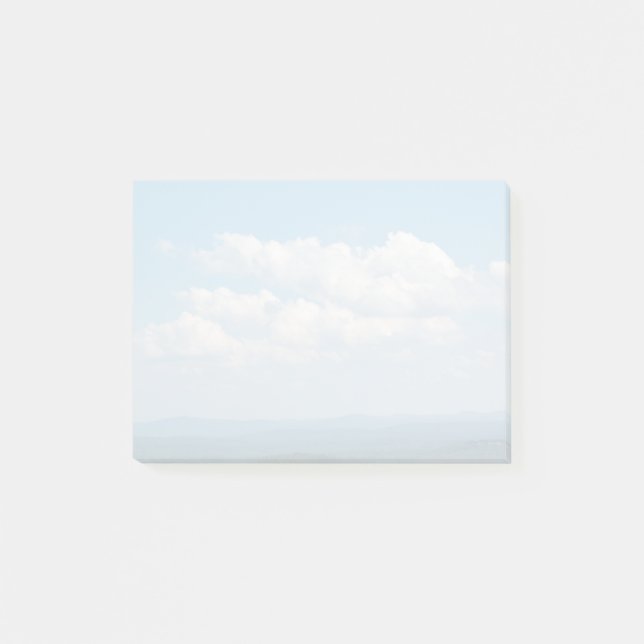 Bloco De Notas Nuvens Sobre Montanhas (Frente)