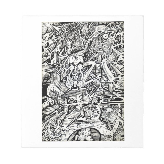 Bloco De Notas O Adepto, ou, Uma Transfiguração Excêntrica (Frente)