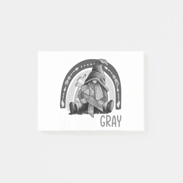 Bloco De Notas O Arco-Íris em maio Veste a consciência do Cancer  (Frente)