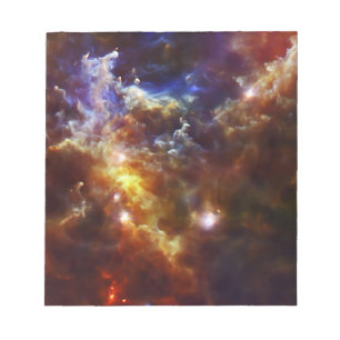 Bloco De Notas O berçário estelar da nebulosa do Rosette