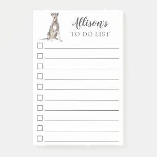 Bloco De Notas O Cão De Ferro Irlandês Personalizado Para Fazer