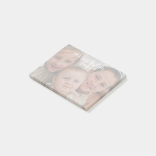 Bloco De Notas O Cargo-it® personalizado nota a foto do nome de