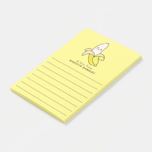 Bloco De Notas O Cute Kawaii de Banana Kid