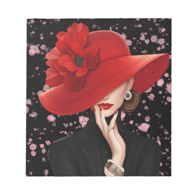 Bloco De Notas O Epítome do Caderno de Elegância (Frente)