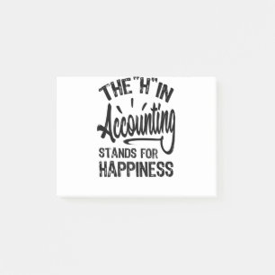 Bloco De Notas O H Na Contabilidade É Para A Felicidade