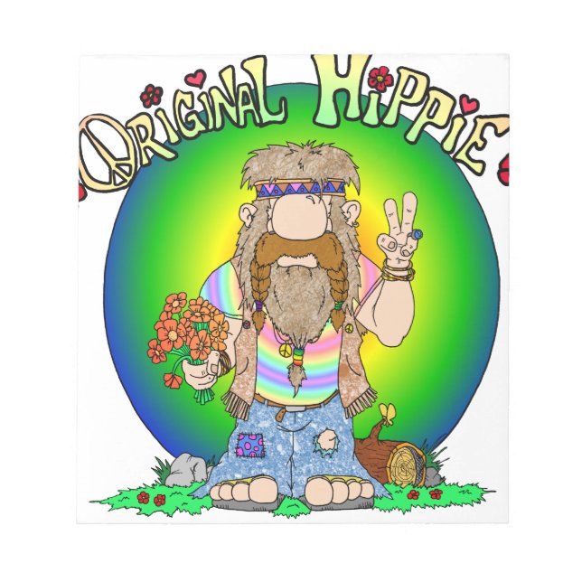 Bloco De Notas O Hippie Original (Frente)