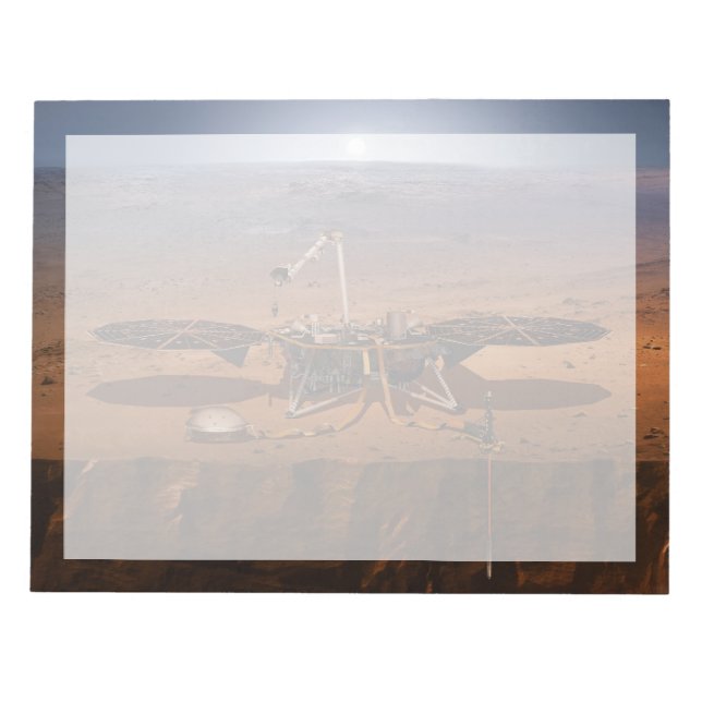 Bloco De Notas O Insight Lander (Frente)