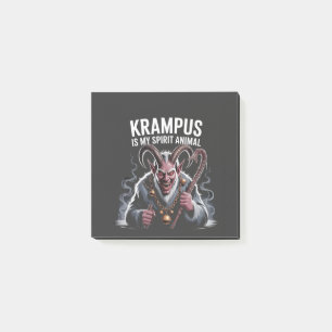 Bloco De Notas O Krampus É o Meu Animal Espiritual de Natal Diver