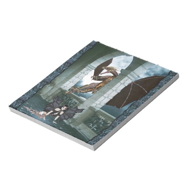 Bloco De Notas O Lair do Dragão (Invertido)