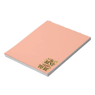 Bloco De Notas O melhor ainda é ser motivacional