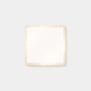 Bloco De Notas O ouro cor-de-rosa bonito elegante & cora