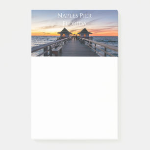 Bloco De Notas O Pier Nápoles Na Flórida Novelty