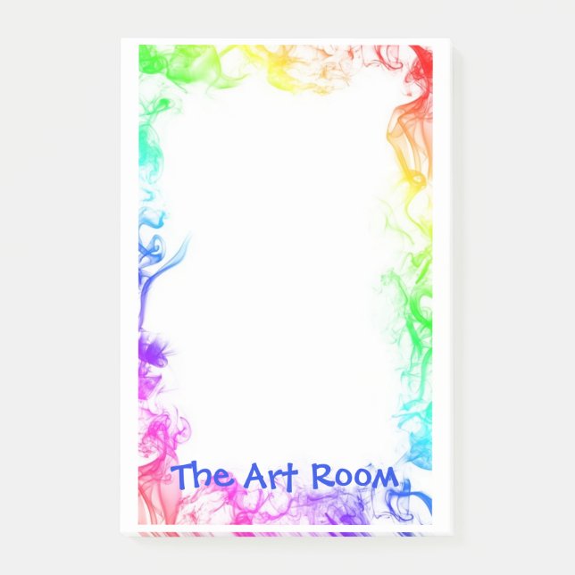 Bloco De Notas O Posto da Sala de Arte, Professor de Arte, Grande (Frente)