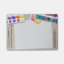 Bloco De Notas O Posto do pintor anota