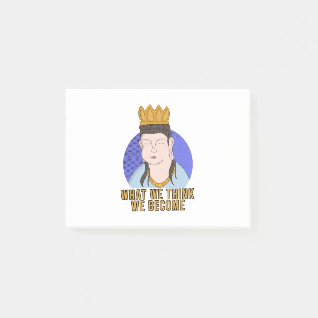 Bloco De Notas O Que Pensamos Que Nos Tornamos (Frente)