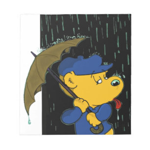 Bloco De Notas O sabor da chuva de Ferald