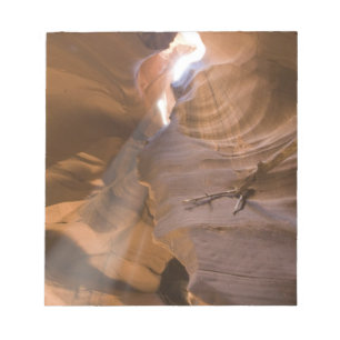 Bloco De Notas O saca-rolhas no Upper Antelope Canyon, Navajo