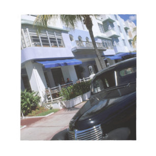 Bloco De Notas Ocean Drive, Miami Beach Flórida