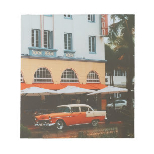 Bloco De Notas Ocean Drive, South Beach, Miami