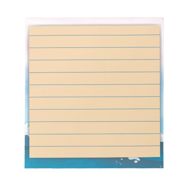 Bloco De Notas Ocean Spray (Frente)