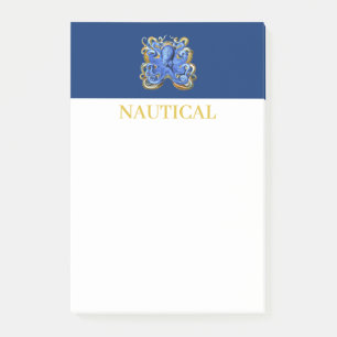 Bloco De Notas Octopus de Boat Beach House Personalizado