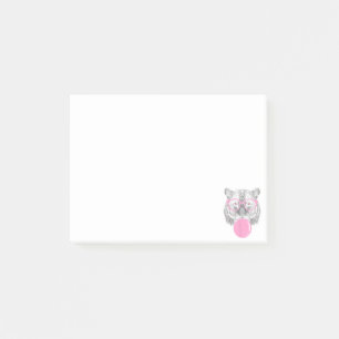 Bloco De Notas Óculos de Gato Engraçados para Mulheres e Chiclete