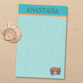 Bloco De Notas Óculos de sol de verão