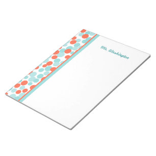 Bloco De Notas Oferta de Notepad do Professor de Pontos Personali