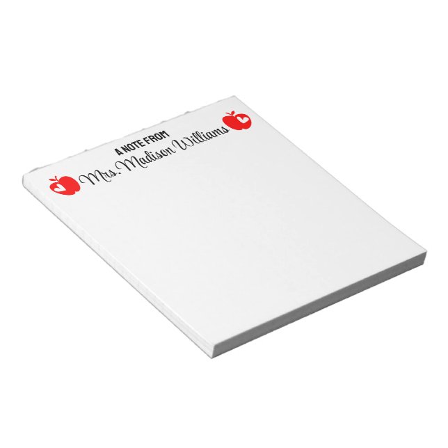 Bloco De Notas Oferta personalizada de trabalho de Formando de pr (Inclinado)