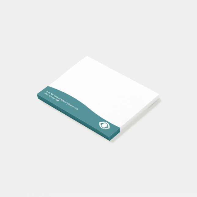 Bloco De Notas Oftalmologista moderno Office Sticky Notepads (Inclinado)