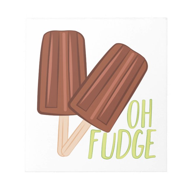 Bloco De Notas Oh Fudge (Frente)