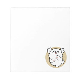 Bloco De Notas Olá do Lado Barrado