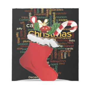 Bloco De Notas Olá! Feliz Natal GIFTS e um Feliz ano novo
