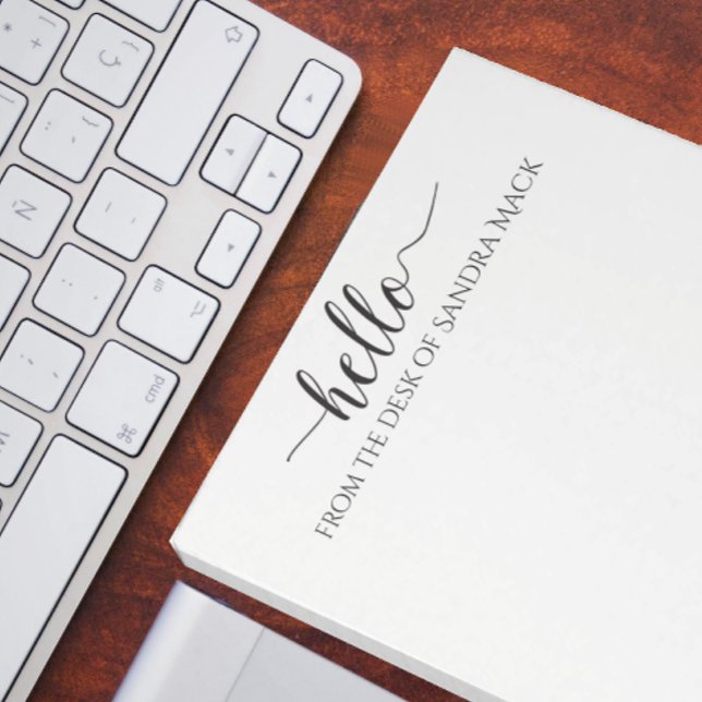 Bloco De Notas Olá, Fotografia Fora de Alô (Criador carregado)