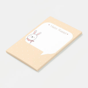 Bloco De Notas Olá Rabbit