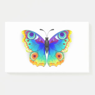 Bloco De Notas Olho Peacock da Borboleta Arco-Íris