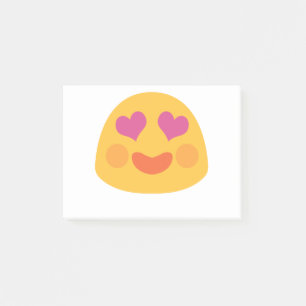 Bloco De Notas Olhos do Coração Emoji