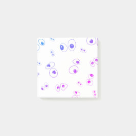 Bloco De Notas Olhos doidos desenhando bobo simples e divertido