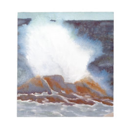 Bloco De Notas Onda Oceânica