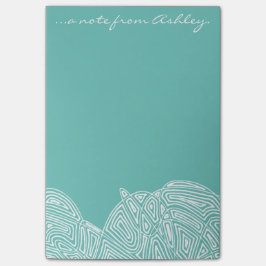 Bloco De Notas Ondas da cerceta