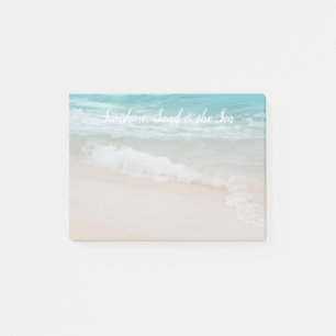 Bloco De Notas Ondas de Oceano de Praia