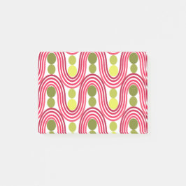 Bloco De Notas Ondas e Círculos