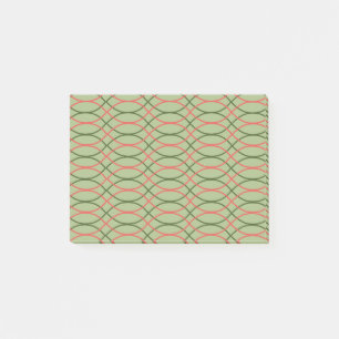 Bloco De Notas Ondas verdes