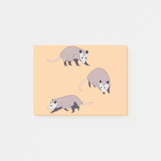 Bloco De Notas Opossums (Frente)