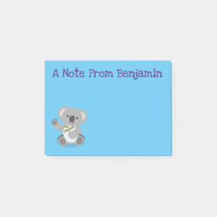 Bloco De Notas Óptica de desenho animado, feliz e bonito