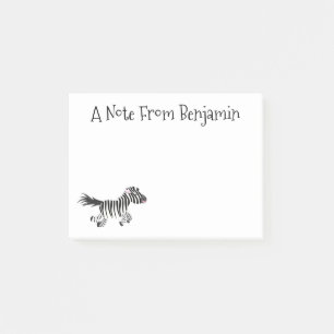 Bloco De Notas Óptica engraçada e engraçada com desenho animado