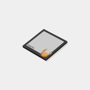 Bloco De Notas Orange Crab