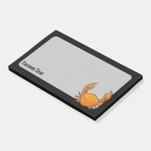 Bloco De Notas Orange Crab